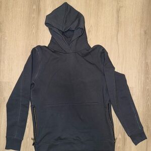 John Elliott Dark Blue Hoodie Sweater